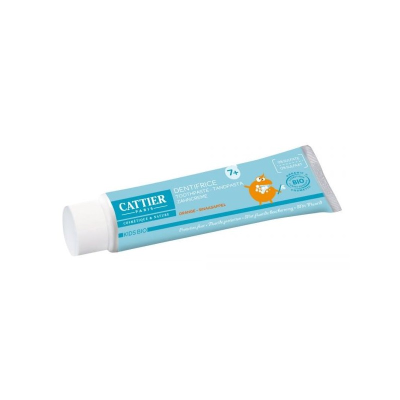 Dentifrice 7 ans et + - Goût Orange Tube 50 ml