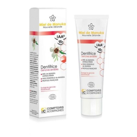 Dentifrice gencives sensibles Miel de Manuka IAA 15+