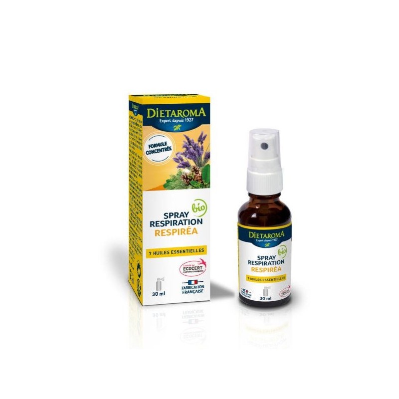 Spray Respiréa aux huiles essentielles ravintsara 30 ml