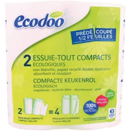 Essuie-tout compact recyclé