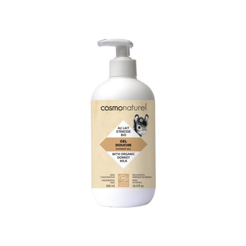 Gel douche au lait d'ânesse aux HE 500 ml