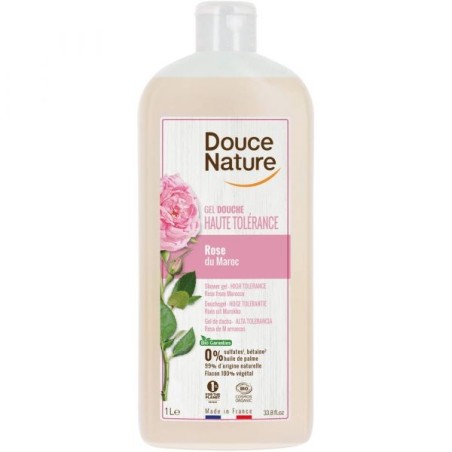 Gel douche Haute Tolérance Rose Maroc Format familial 1 L