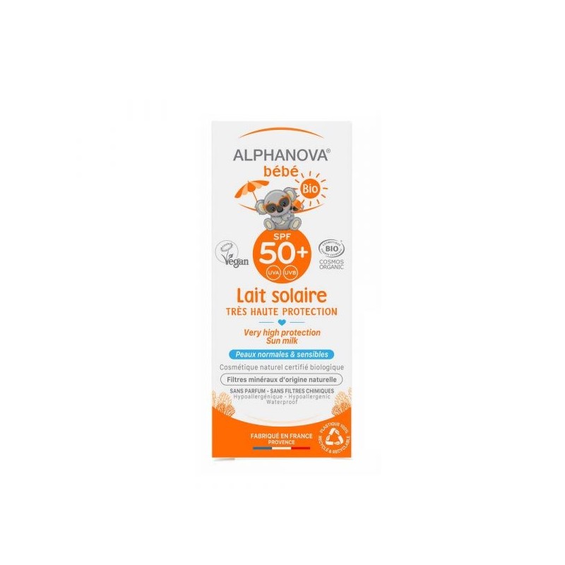 Lait solaire bébé SPF 50+ Tube 50 g
