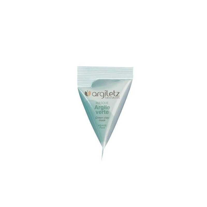 Masque berlingot argile verte Berlingot en unidose de 15 ml