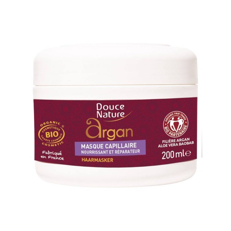 Masque capillaire cheveux secs et abimés Nourrissant 200 ml