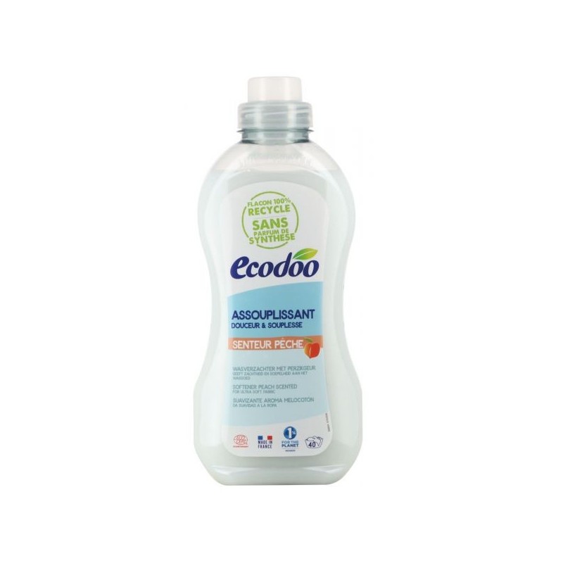 Assouplissant senteur Pêche Ecocert 1 litre