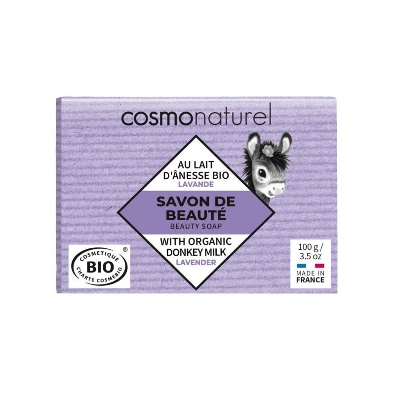 Savon au lait d'ânesse HE Lavande Pain 100 g