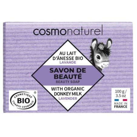 Savon au lait d'ânesse HE Lavande Pain 100 g