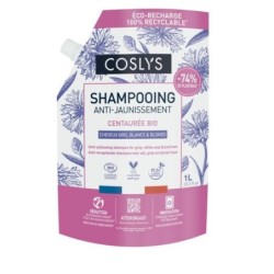 Shampoing anti-jaunissement Cheveux gris et blancs