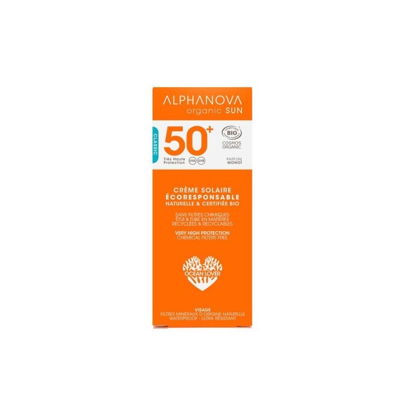 Crème solaire SPF 50+ Tube 50 g