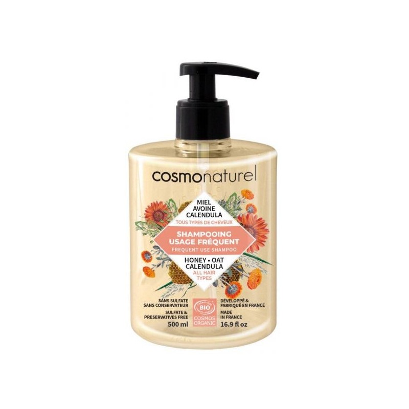 Usage fréquent : Miel/Calendula/Avoine Flacon 500 ml
