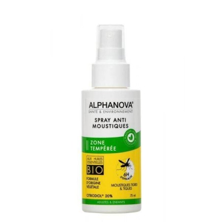 Anti-moustique zone Tempérée 75 ml
