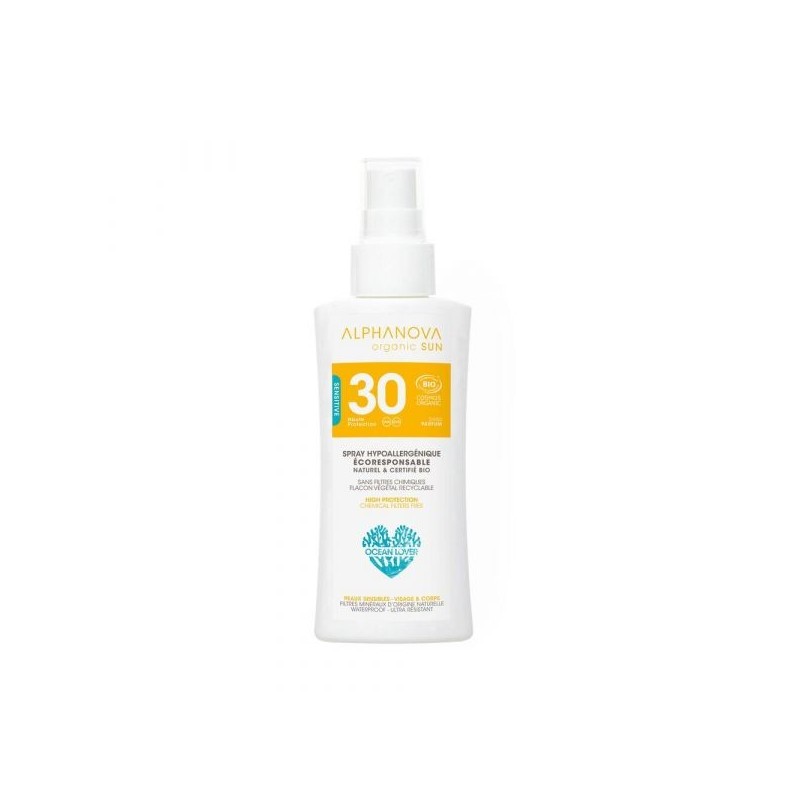Spray voyage SPF 30 hypoallergénique sans parfum Spray 90 g