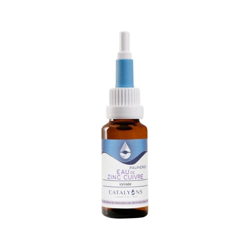 Eau de Zinc - Cuivre Compte-gouttes 20 ml