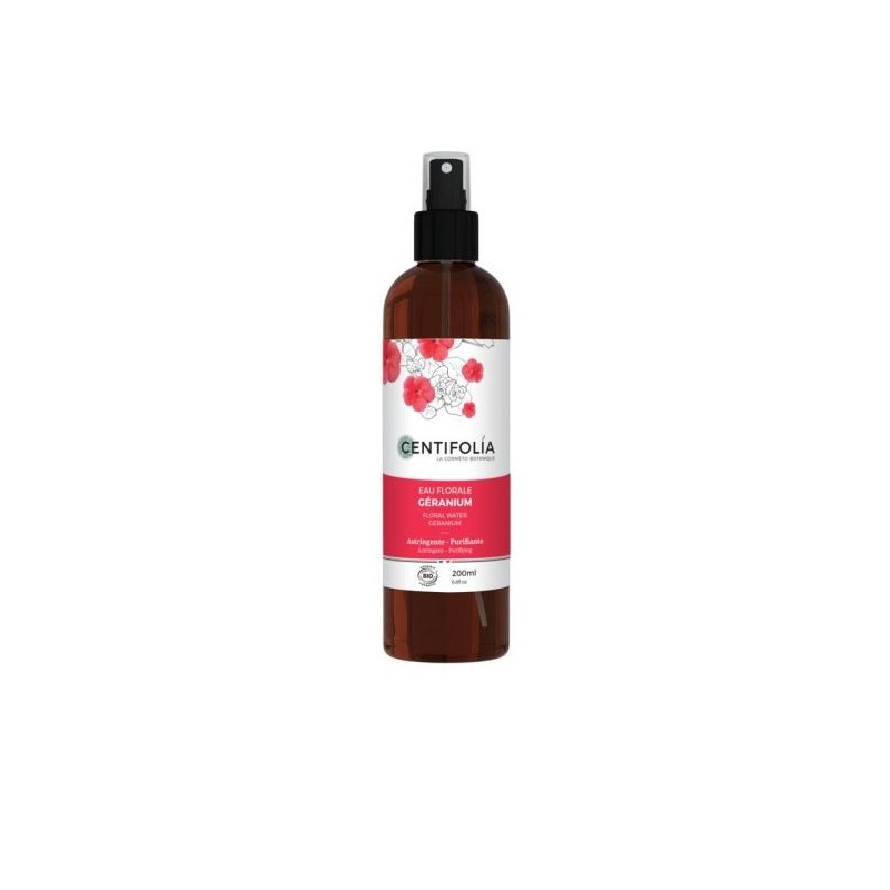Eau florale Géranium Spray 200 ml