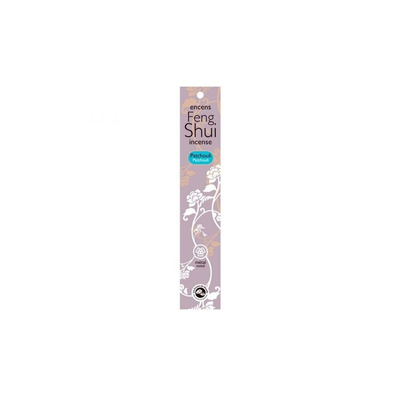 Métal / Patchouli Étui 20 bâtonnets