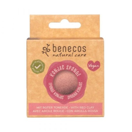 Eponge konjac Red clay