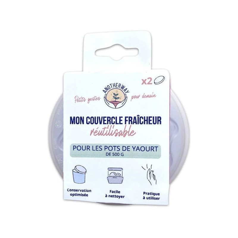 Couvercle Fraîcheur réutilisable Lot de 2