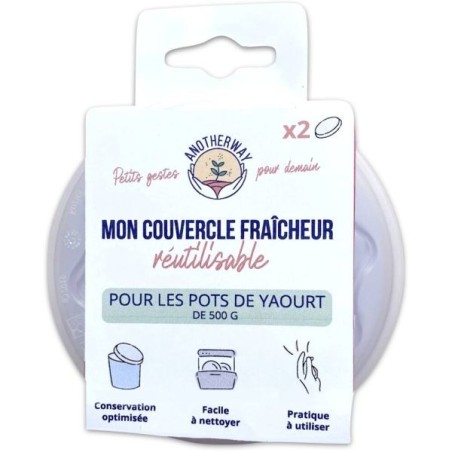 Couvercle Fraîcheur réutilisable Lot de 2