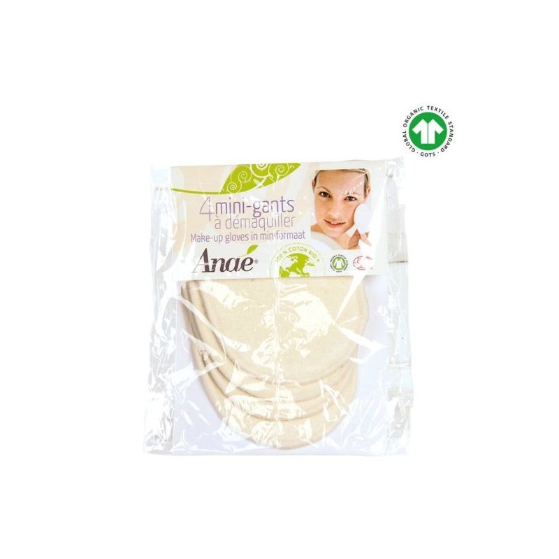 Gants démaquillants lavables