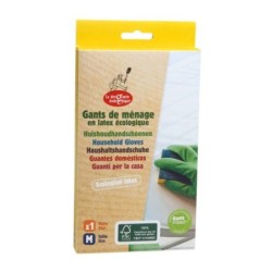 Boite d'une paire de gants en latex naturel Médium