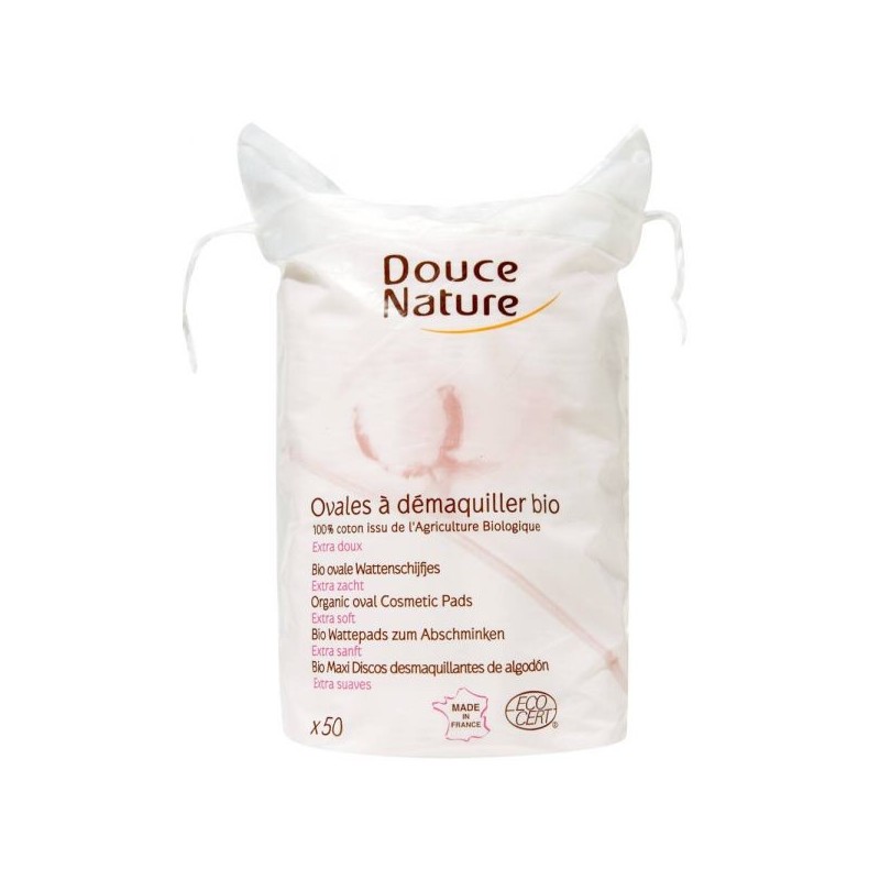 Ovales à démaquiller coton 50 ovales