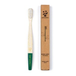 Brosse à dents adultes medium vert 1 unité