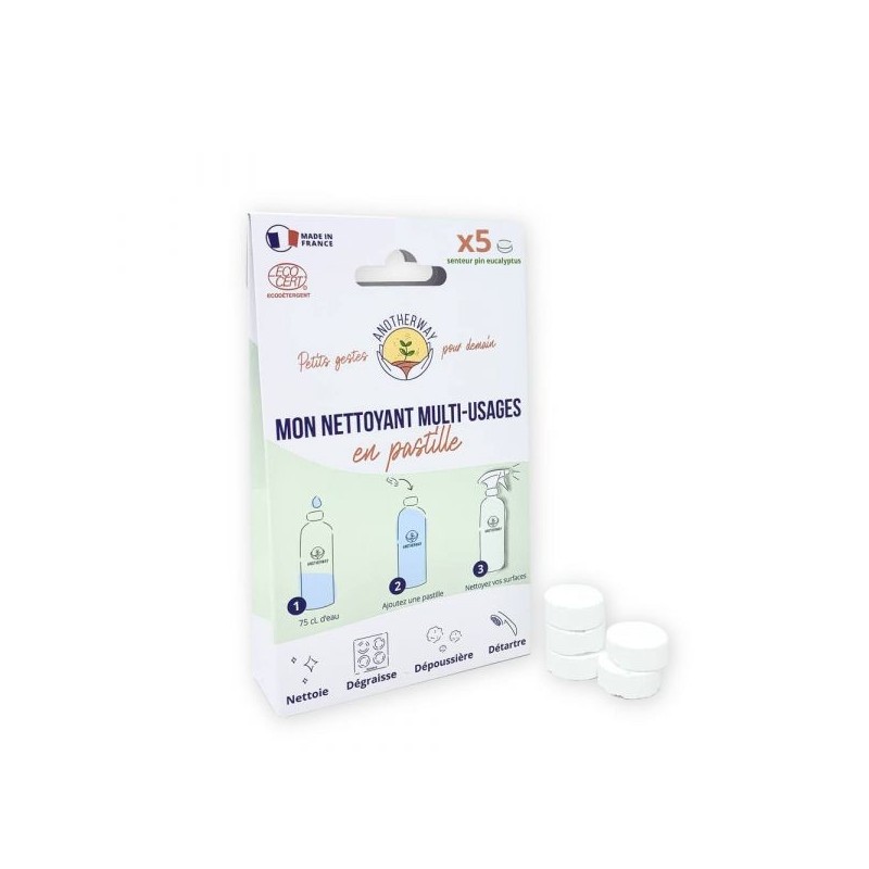 Pastilles multi-usages Senteur Pin Eucalyptus 5 pastilles