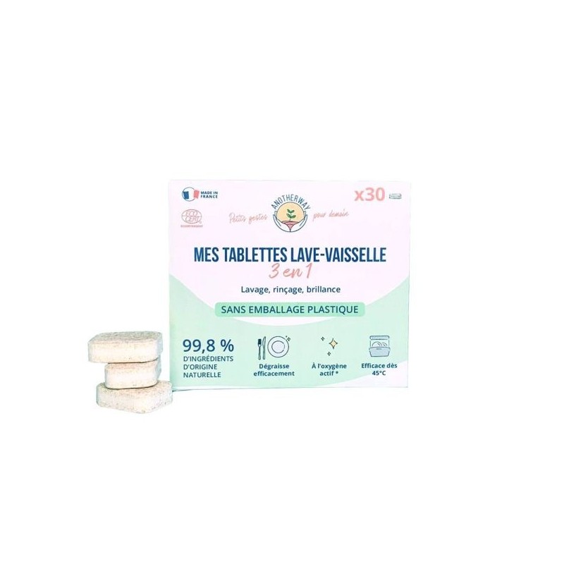 Tablettes lave vaisselle 30 tablettes