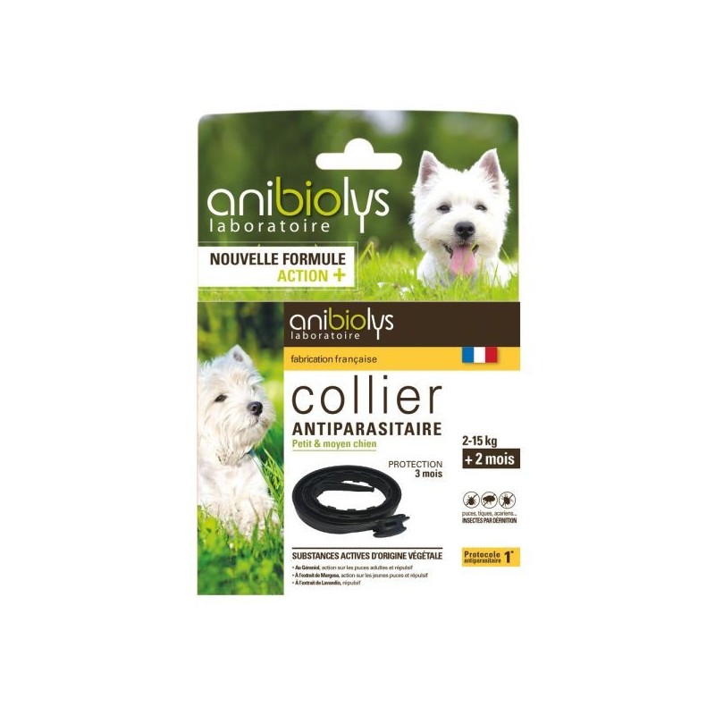 Collier antiparasitaire petit chien 1 collier