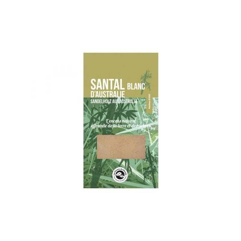 Santal blanc d'Australie Sachet 25 g