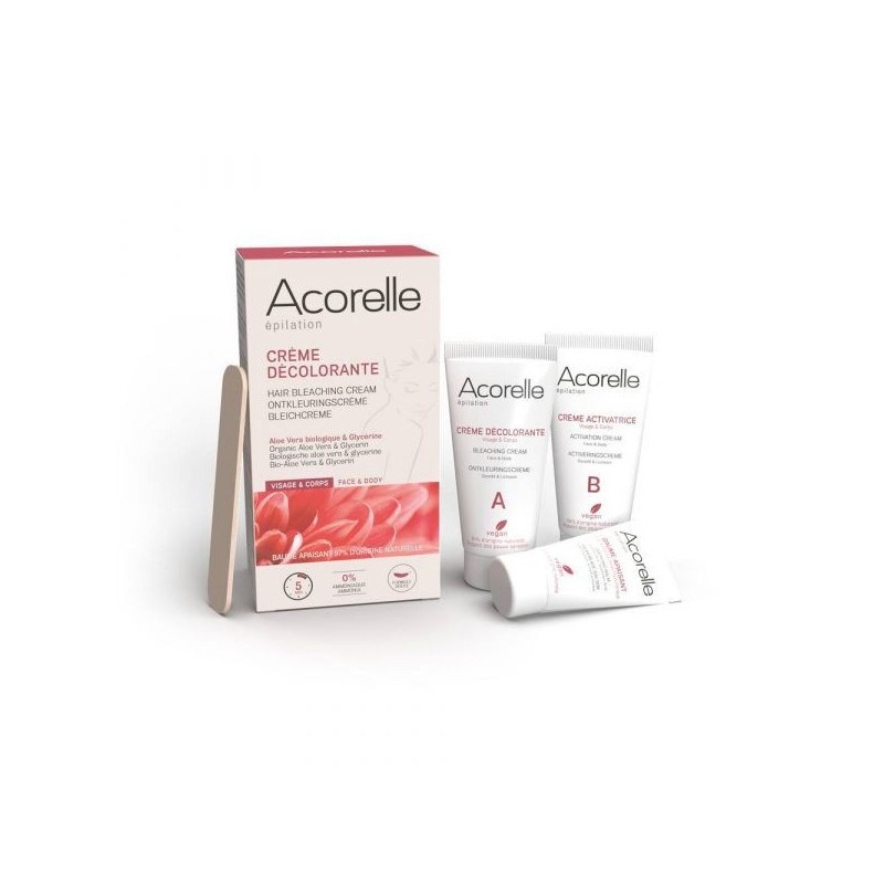 Crème décolorante visage et corps 2 x 30 ml