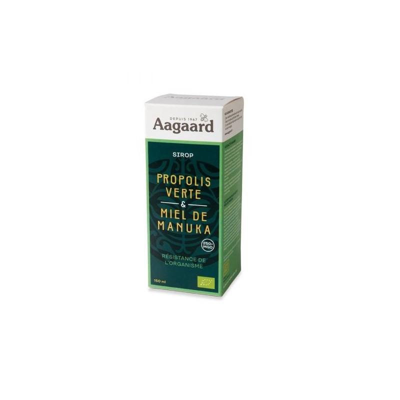 Sirop Propolis verte & miel de Manuka Flacon 150 ml