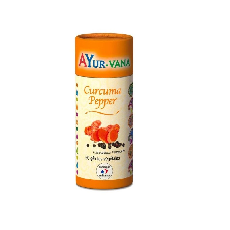 Curcuma pepper 60 gélules végétales