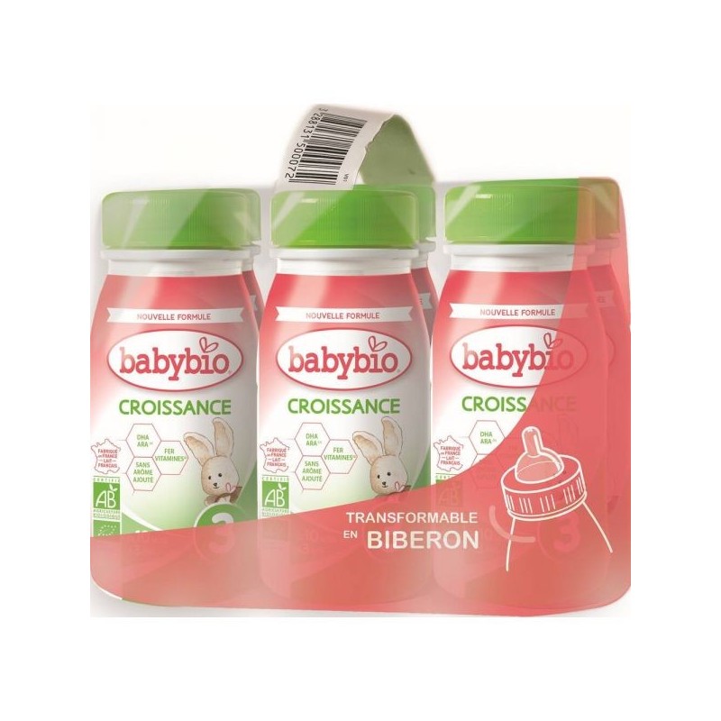 Lait de croissance liquide 6 x 25 cl