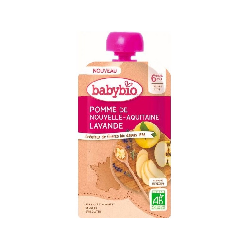 Pomme Lavande Gourde de 120 g