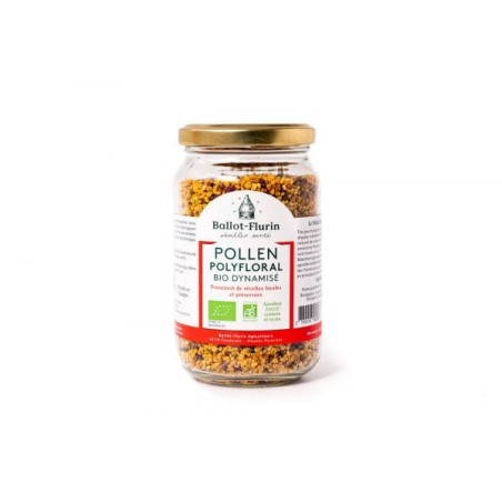 Pollen polyfloral dynamisé Pot 210 g