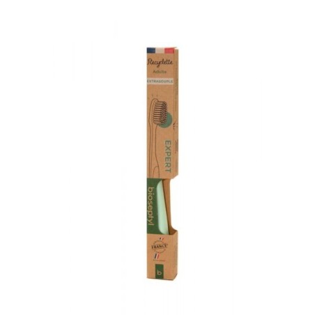 Brosse à dents Extra souple Vert d'eau