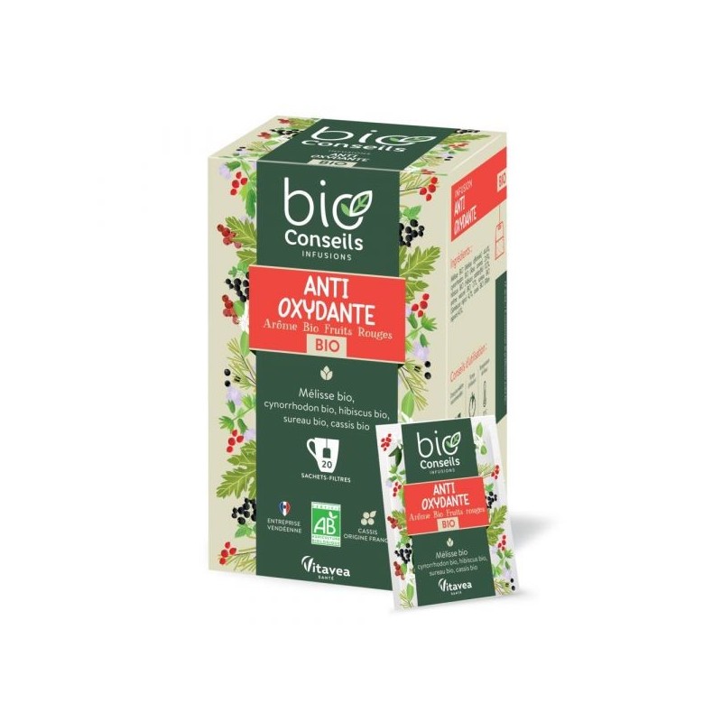 Infusion Antioxydante Boîte 20 sachets