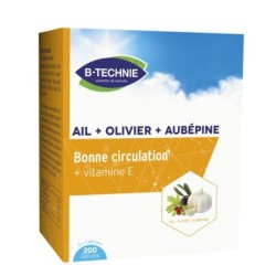 Ail Olivier Aubépine Vit E - 200 200 capsules