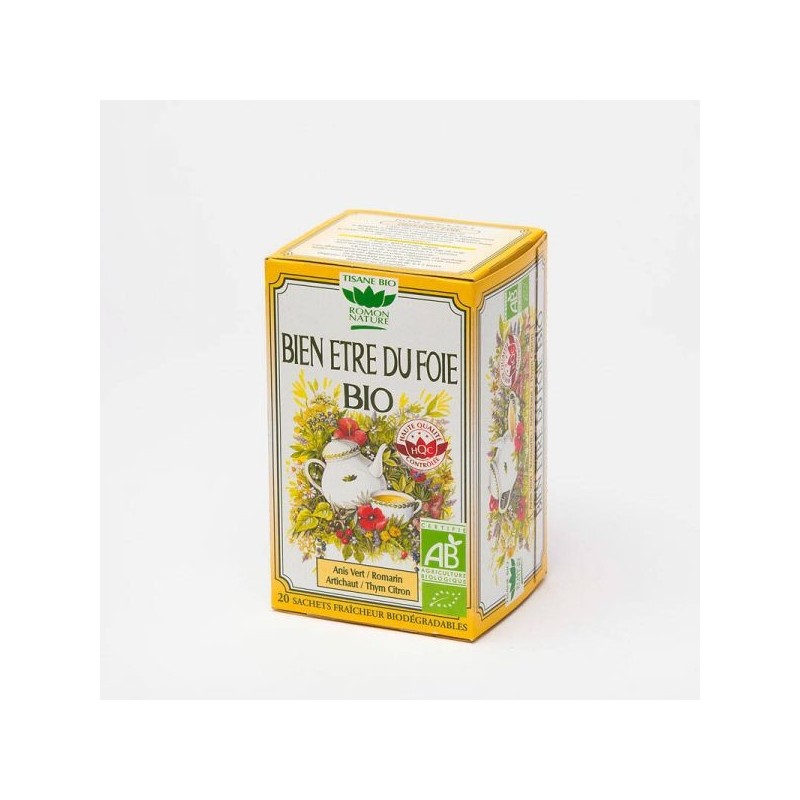 Bien-Être du foie Boîte 18 sachets