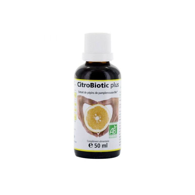 Extrait de pépins de Pamplemousse Plus Flacon verre 50 ml