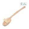 Brosse de massage corps avec mancheSoies naturelles