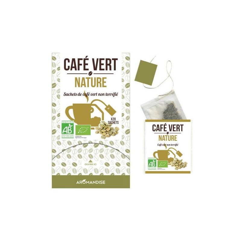 Café vert Boîte 18 sachets