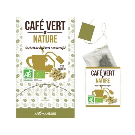 Café vert Boîte 18 sachets