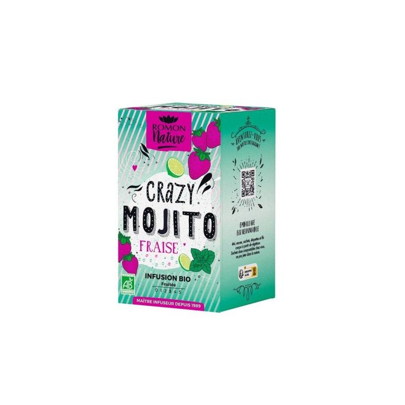 Mojito Fraise Boîte 16 sachets