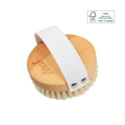 Brosse de massage ronde corps Soies naturelles