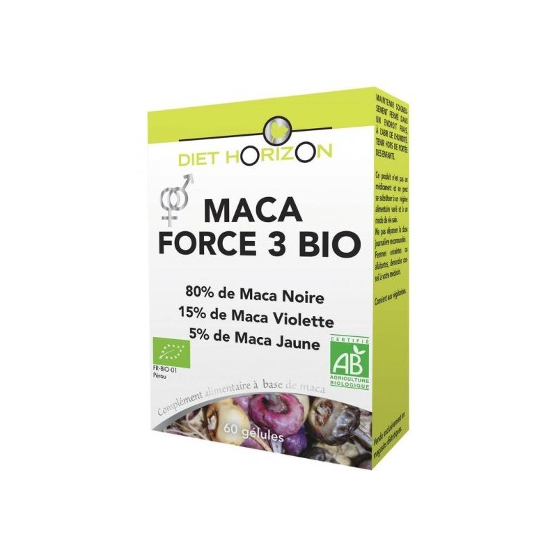 Maca Force 3 60 gélules