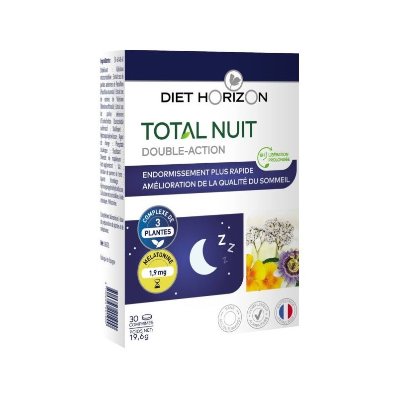 Total nuit 30 comprimés