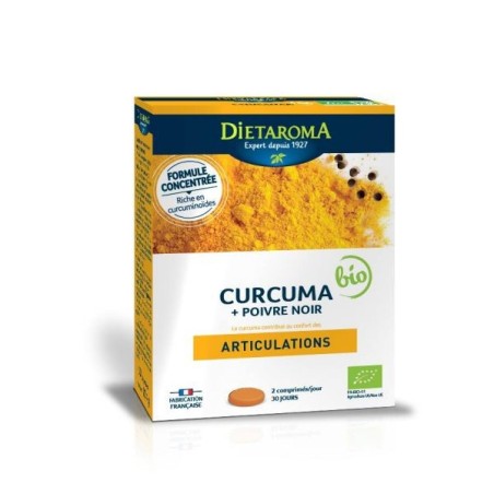 Curcuma 9000 & Poivre noir 60 comprimés